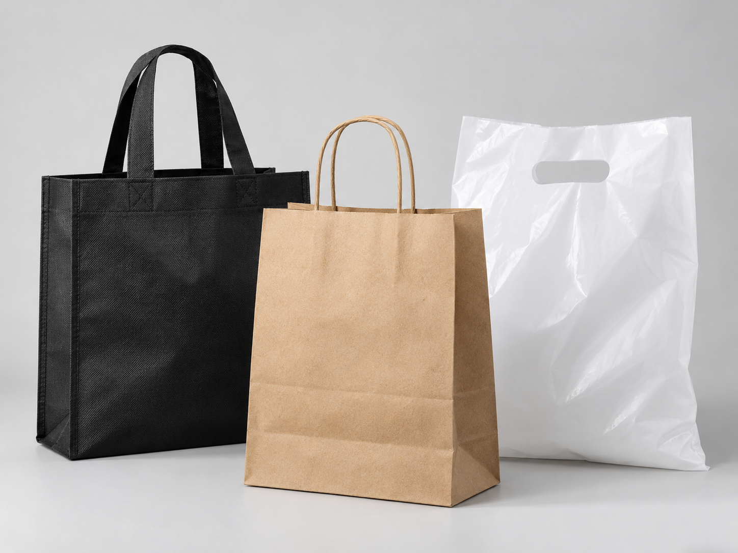 Bolsas publicitarias Notex Kraft y plástico personalizadas